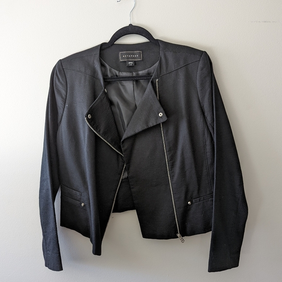 Metaphor Jackets & Blazers - NWOT METAPHOR - Black Jacket